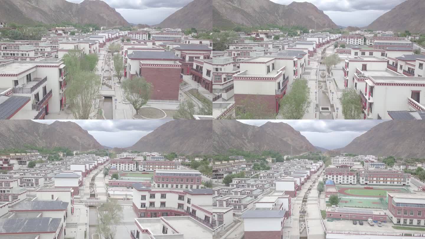 西藏吉塘察雅航拍14-4k-源素材25帧