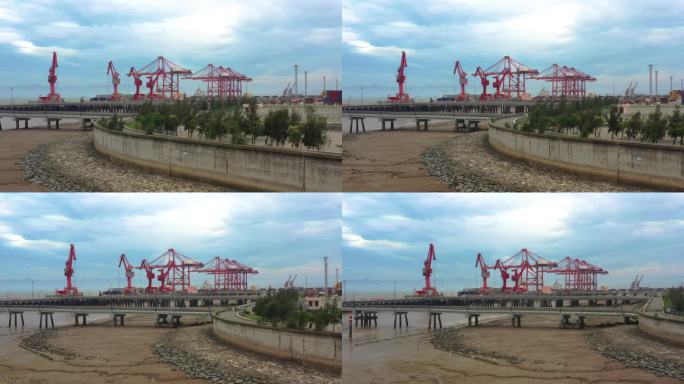 实拍视频大麦屿码头 对台贸易港口实拍视频