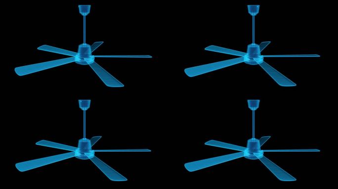 全息素材 风扇1