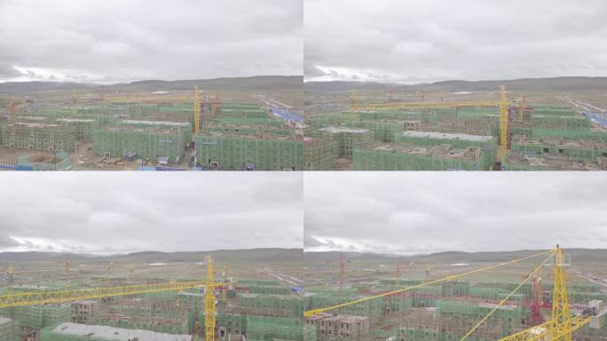 西藏那曲航拍04-4k-源素材25帧