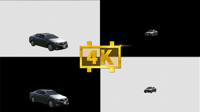 4K汽车行驶（带通道）