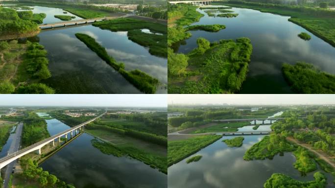 美丽河流 湿地  房山小清河