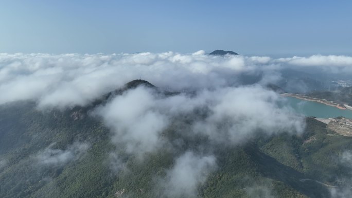 深圳 东部华侨城 梅沙尖 梧桐山 云海