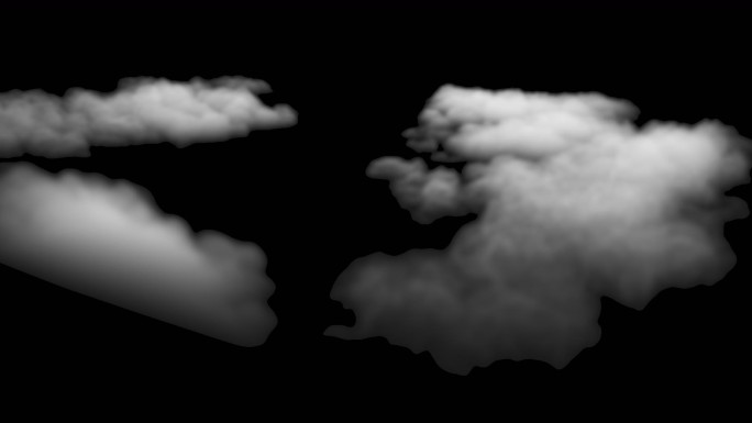 【通道】动态云 流动云 烟雾特效 粒子云