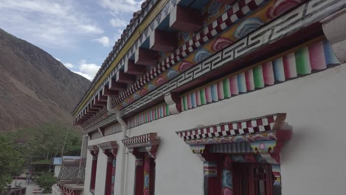 西藏如美航拍11-4k-源素材25帧