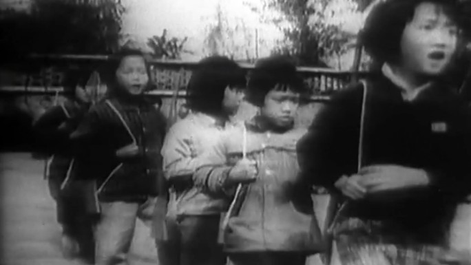 60年代少先队员 爱国教育 小学生爱国