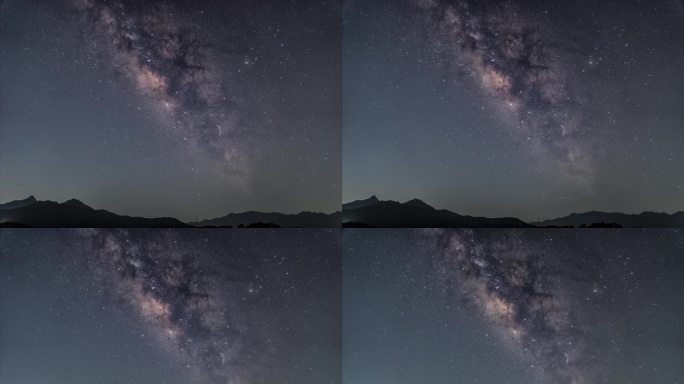 星空银河摄影4K