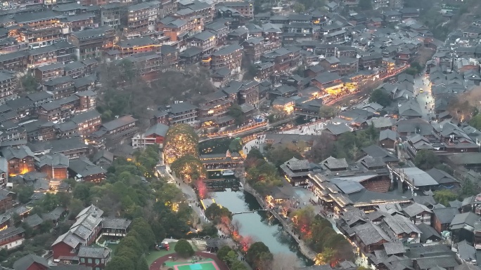 千户苗寨夜景