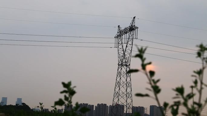 高压线中国电力电网高压电电网建设电塔电线