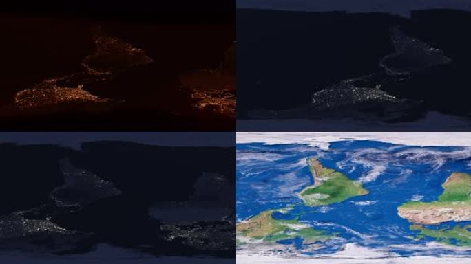 【原创4K】世界动态地图