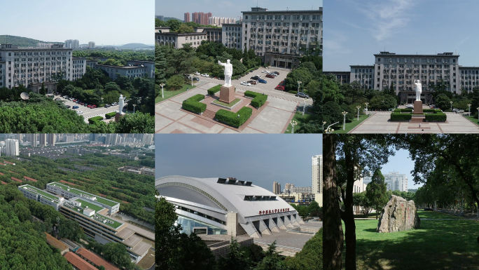 华中科技大学航拍空景 4k 60p