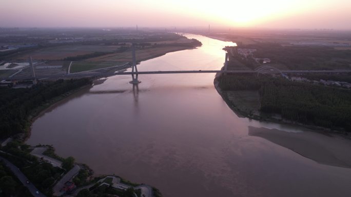 黄河建邦大桥百里黄河风景区