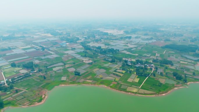信阳淮滨淮南湿地保护区兔子湖水库