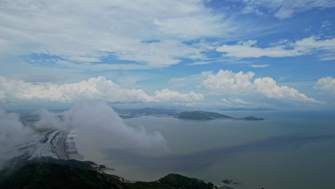 海岛海景航拍