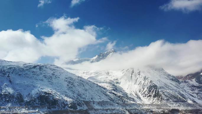青藏高原 冰川雪山