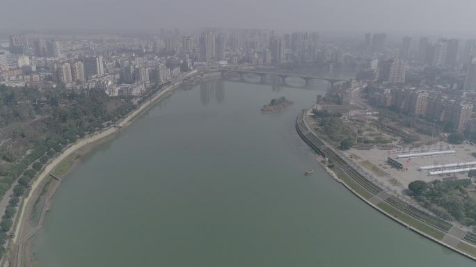 四川内江城市航拍-7-4k-30帧