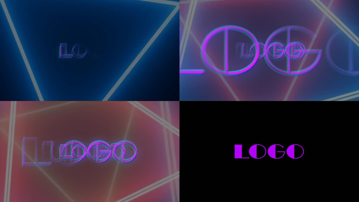 AE模板-LOGO文字展示片头片尾