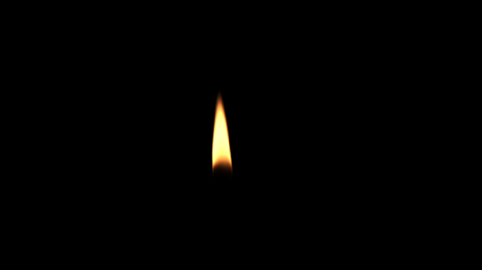 蜡烛烛火