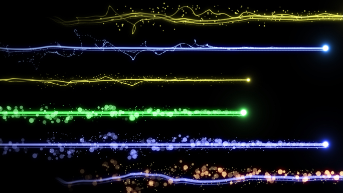 科技粒子光线大全AE工程文件（11组）
