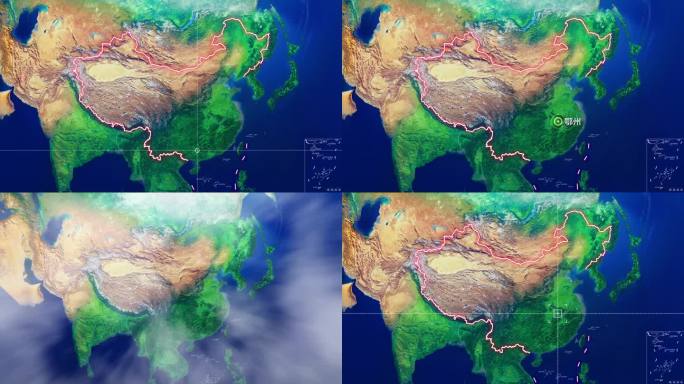 鄂州市地图定位二合一