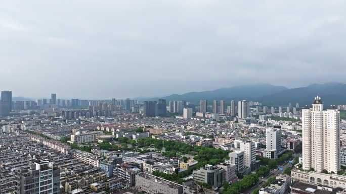 宁海县 潘天寿广场航拍