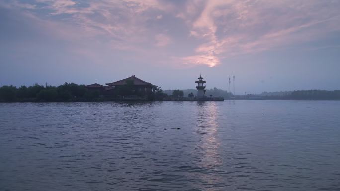 上海浦江之首江河自然美景