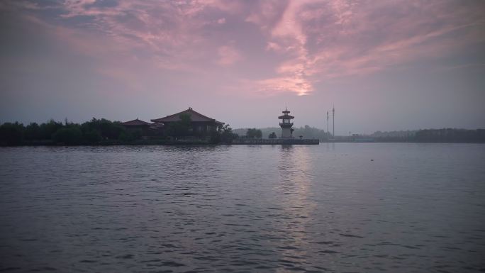 上海浦江之首江河自然美景