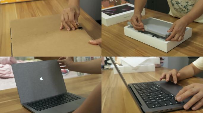 macbook pro苹果笔记本电脑开箱