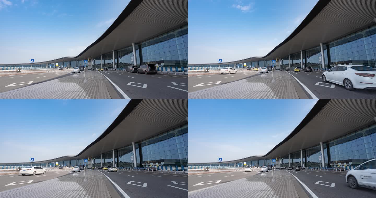 重庆江北国际机场车流