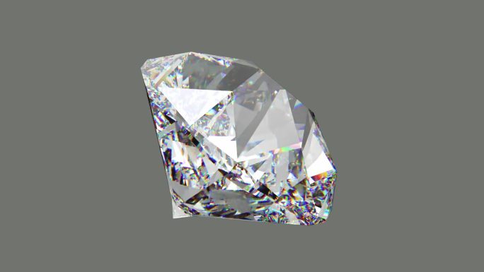 钻石水晶旋转循环 带Alpha通道 01