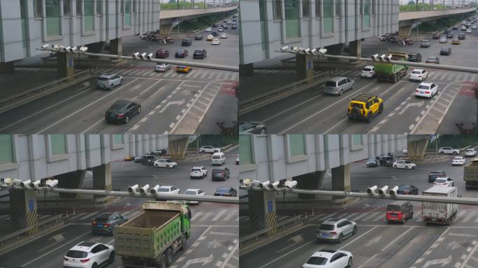 测速-测车流量的公路监控摄像头
