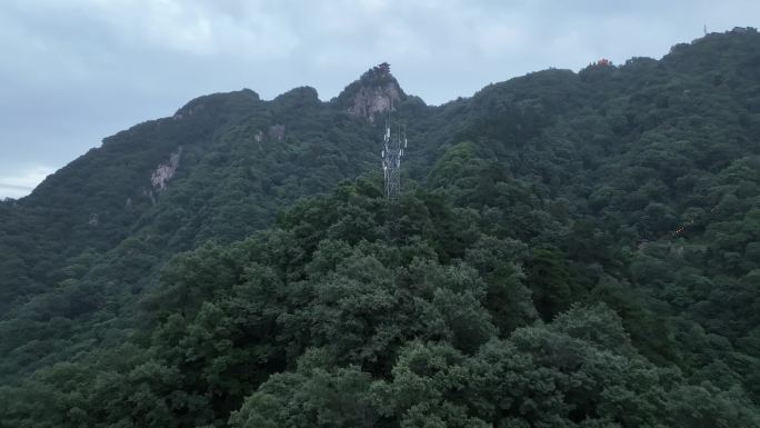 秦岭 生态  航拍 西安 南五台 终南山