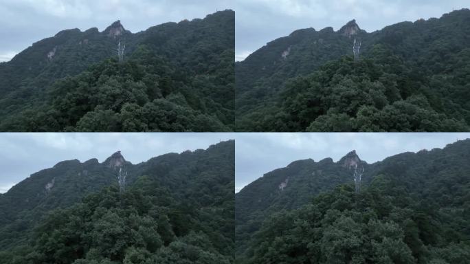 秦岭 生态  航拍 西安 南五台 终南山