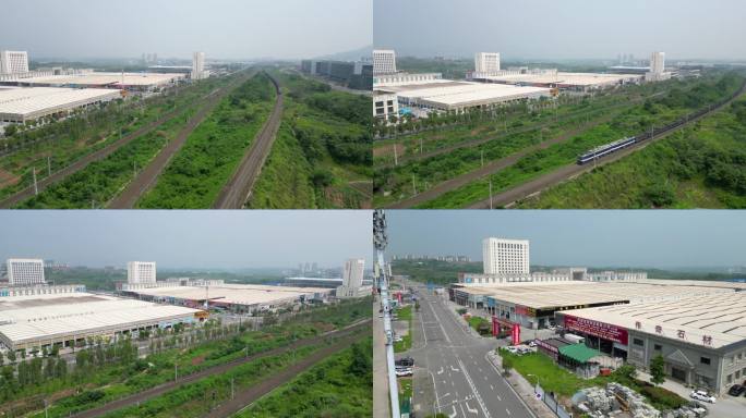 大川国际建材城航拍