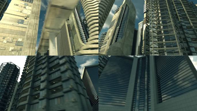 现代科幻城市素材