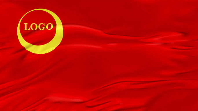 红色旗帜替换logo4版