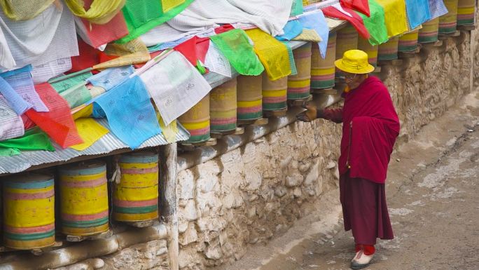 西藏草原 西藏高原 藏民 藏民生活