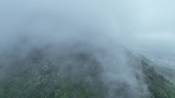 秦岭 终南山 南五台 云海 航拍