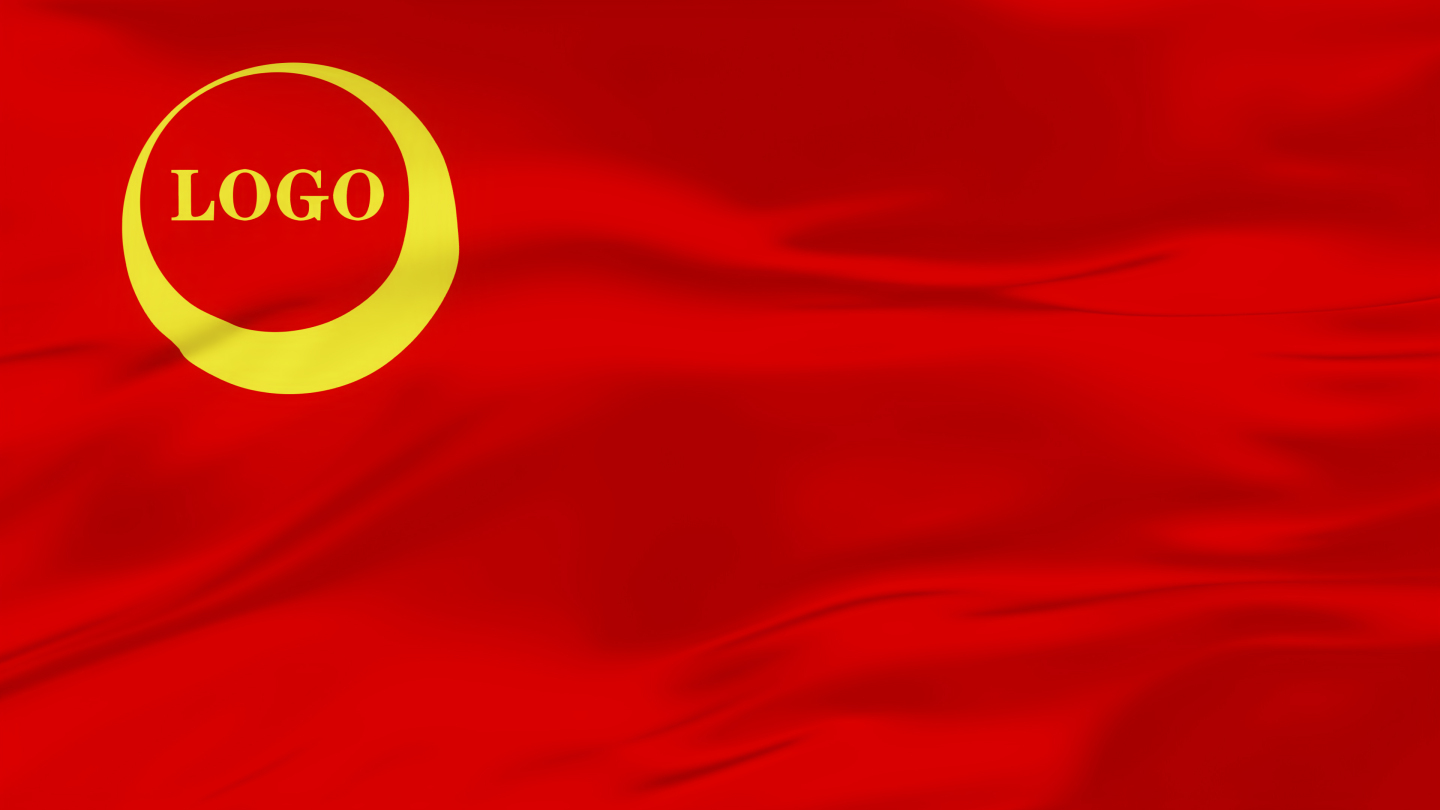 红色旗帜替换logo3版