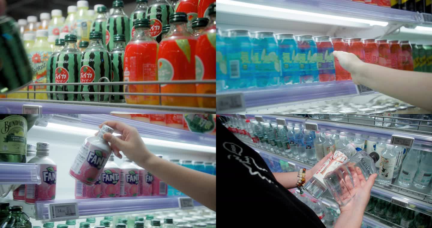 【DCI 4k 】超市购物 选购饮料