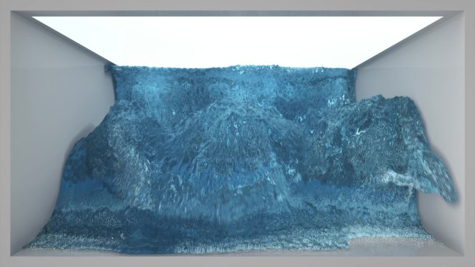 裸眼3D水箱 海浪