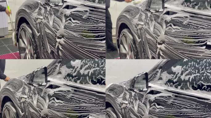 自助洗车泡沫拖布洗车3