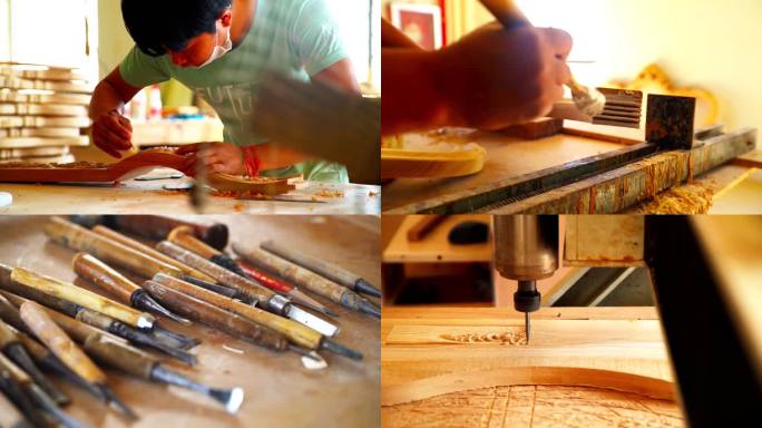 木雕文化 传统文化 手工艺