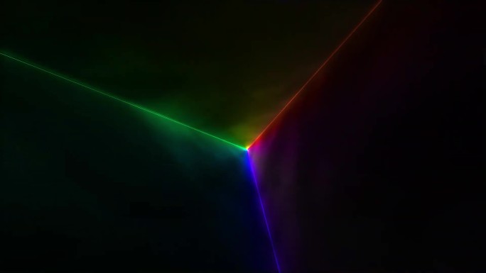 激光云海 三角激光 激光秀  扇形激光