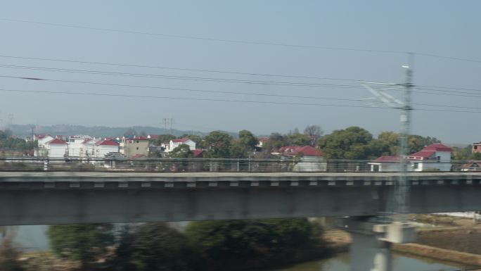 江西高铁沿路风景
