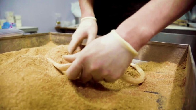 美食制作 丝窝糖 传统工艺