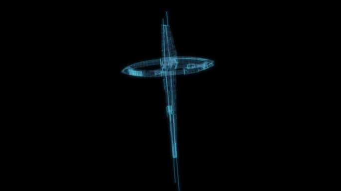 UFO 宇宙飞船科幻透明网格透明飞行器4