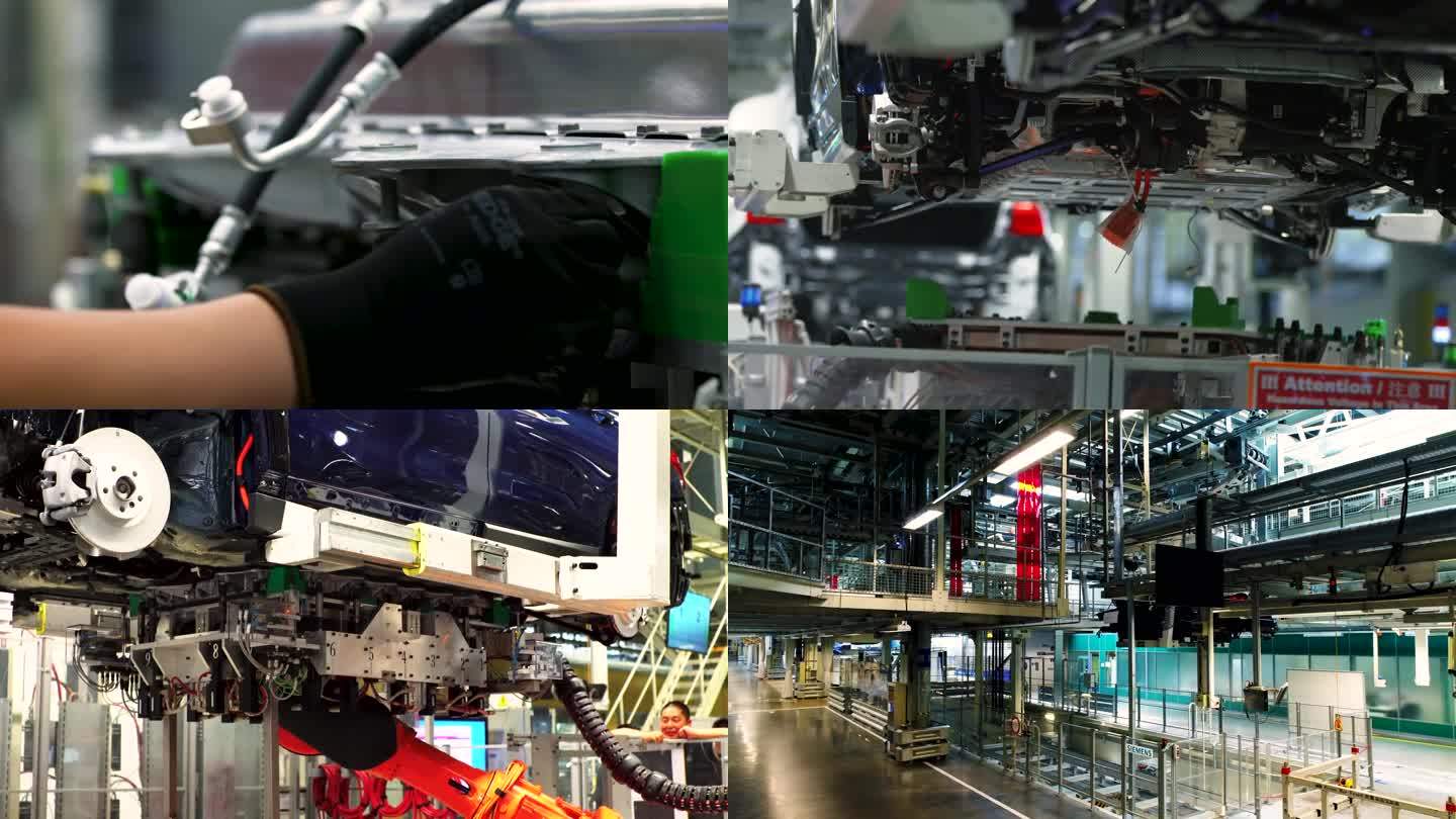 生产车间 机械设备 汽车制造