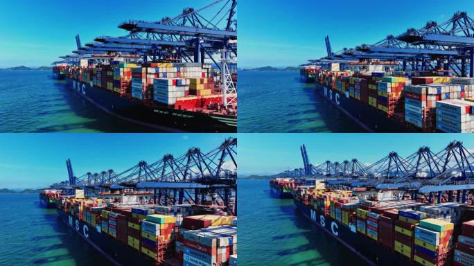 【正版素材】深圳港口0118