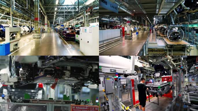 生产车间 机械设备 汽车制造